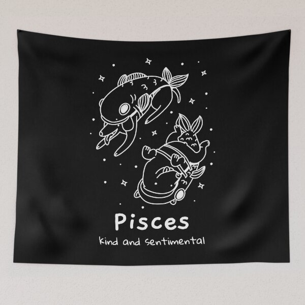Item preview, Pisces Zodiac Sign, Astrology, Astrological Sign designed and sold by NikoIllustrates.