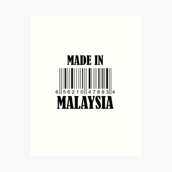 I Love Malaysia Wall Art  Redbubble