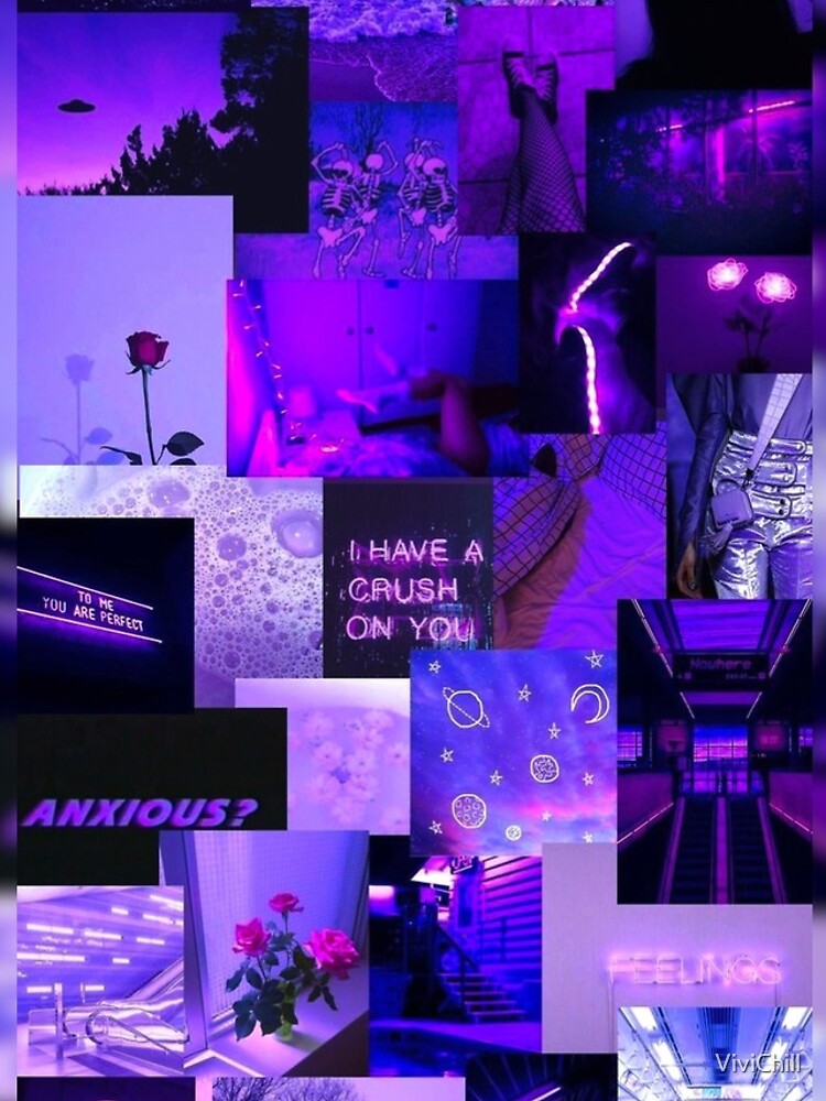 Aesthetic purple
