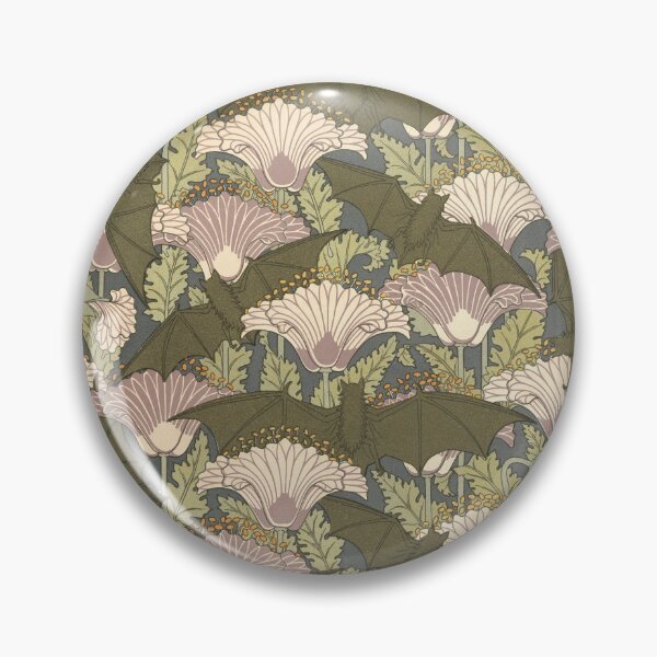 Item preview, Bats - Art Nouveau Flora and Fauna designed and sold by elevens.