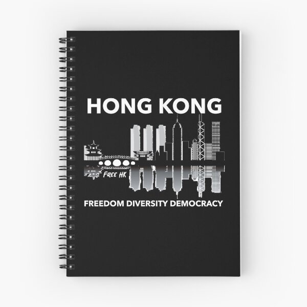 Item preview, Hong Kong Skyline Black & White designed and sold by HistoryMafia.
