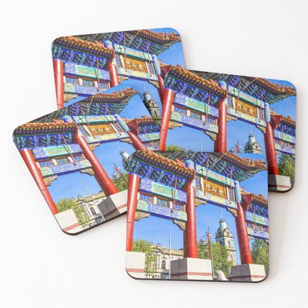 Item preview, View to the Old Mechanics Institute through the Paifang - Bendigo, Victoria designed and sold by Steven Jodoin.
