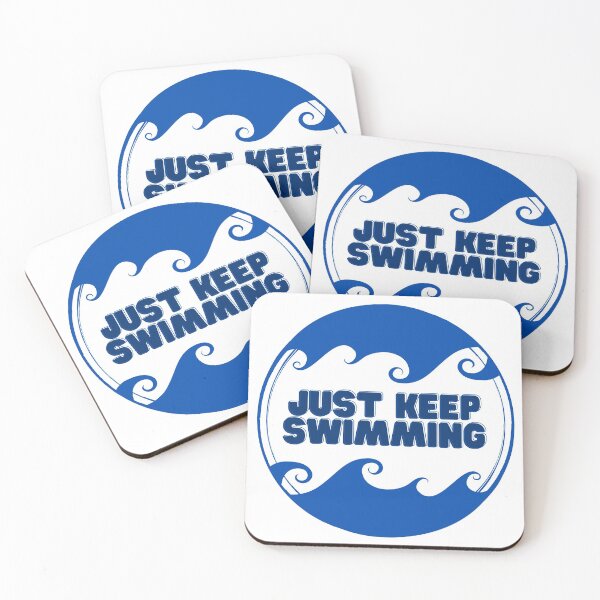 Item preview, Just Keep Swimming Wave designed and sold by Jecelynshop.