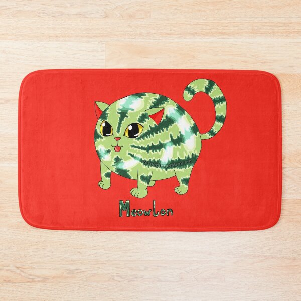 Item preview, Meowlon: 1/2 melon, 1/2 cat designed and sold by Schrödingers Box.