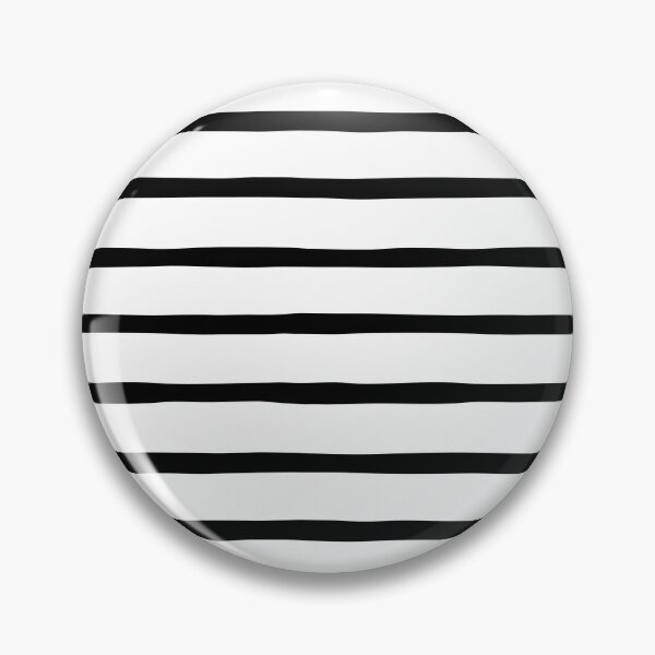 Item preview, Spooky Black and Ghost White Horizontal Halloween Witch Pin Stripes designed and sold by Creepyhollow.