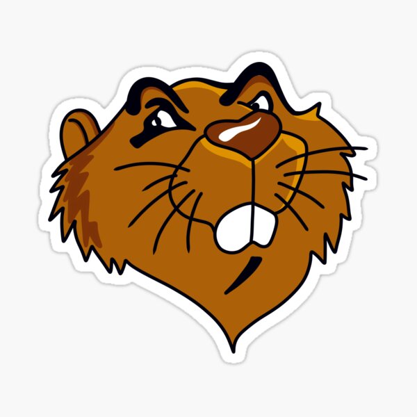 Babson Beaver Stickers | Redbubble