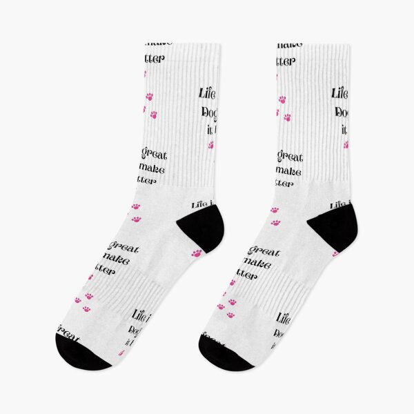 Item preview, Life is Great Dogs make it better, dog lovers design designed and sold by WearwhatUthink.