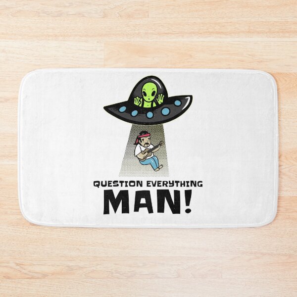 Item preview, Question everything man! designed and sold by Lisa Lucero.