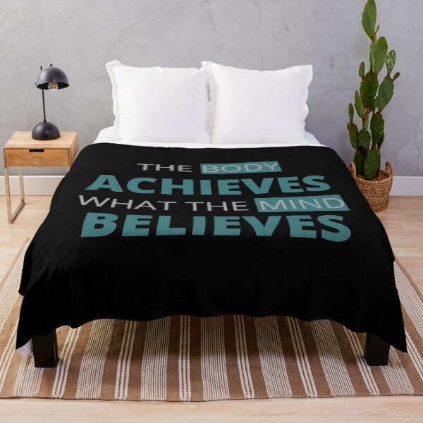 Item preview, The Body Achieves What The Mind Believes designed and sold by TheAfer.