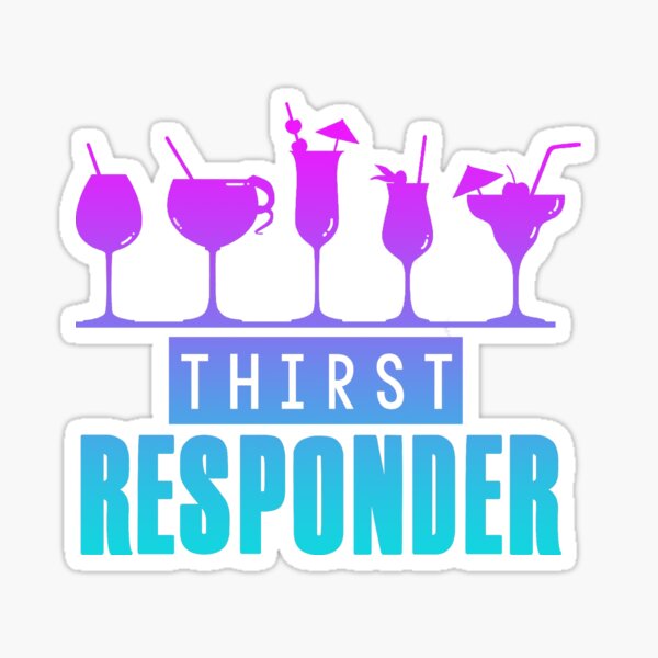 Item preview, Thirst Responder - Bartender  designed and sold by yessicarabbit.