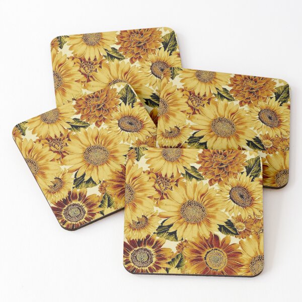 Item preview, fall sunflowers designed and sold by Naomiblaine.