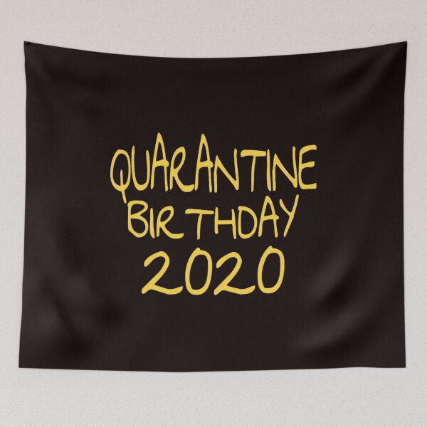 Item preview, quarantine birthday wishes designed and sold by medbouk1.