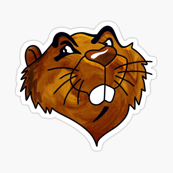 Babson Beaver Stickers | Redbubble