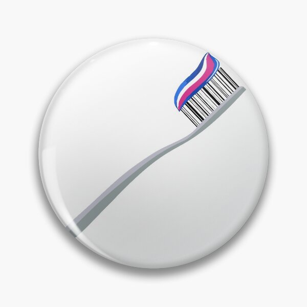 Item preview, Barcode Art - Toothbrush designed and sold by RosArt100.