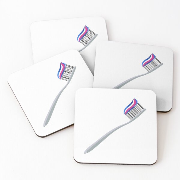 Item preview, Barcode Art - Toothbrush designed and sold by RosArt100.
