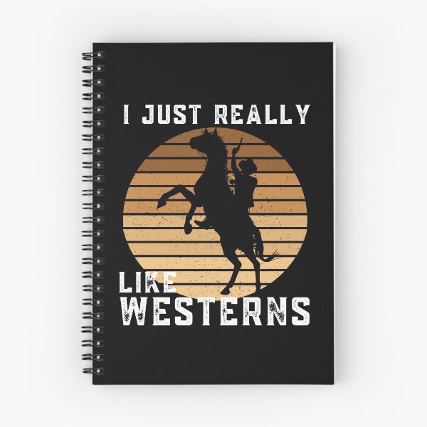 Item preview, I Just Really Like Westerns designed and sold by WriteThatDown.