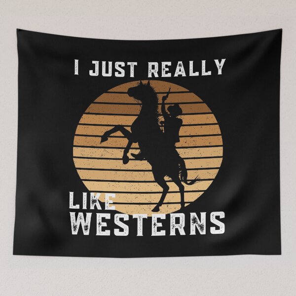 Item preview, I Just Really Like Westerns designed and sold by WriteThatDown.