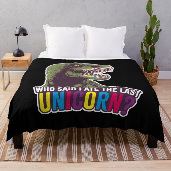Item preview, T-rex. Who said I ate the last unicorn?  designed and sold by Bubsart78.