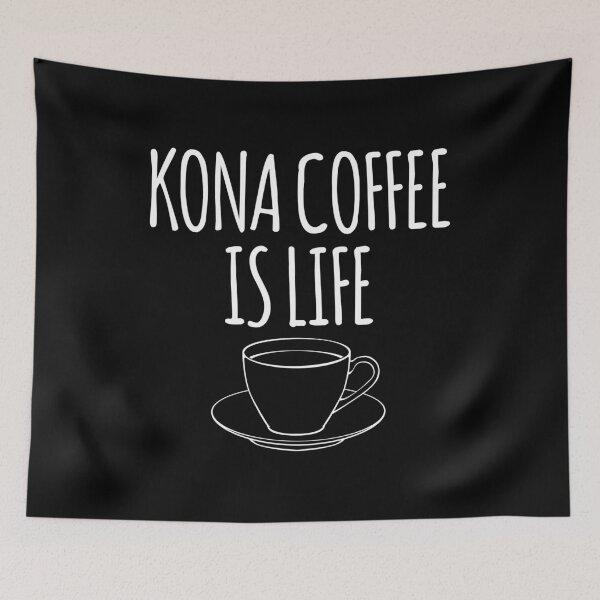 Item preview, Hawaiian Kona Coffee Is Life product designed and sold by jakehughes2015.