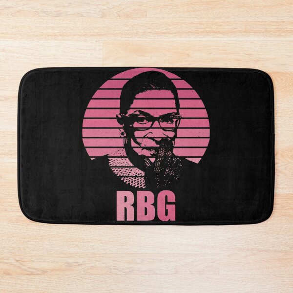Item preview, Ruth Bader Ginsburg RBG Feminist Pink Sunset designed and sold by RandomStuffShop.