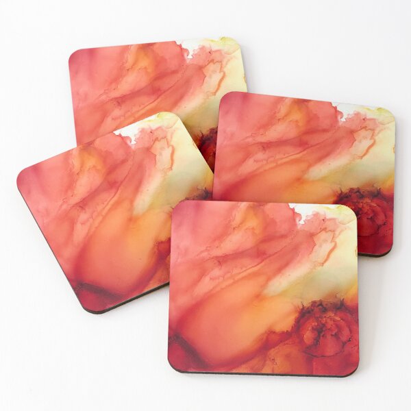 Item preview, Hibiscus Alcohol Ink designed and sold by Artfully Abstracted.