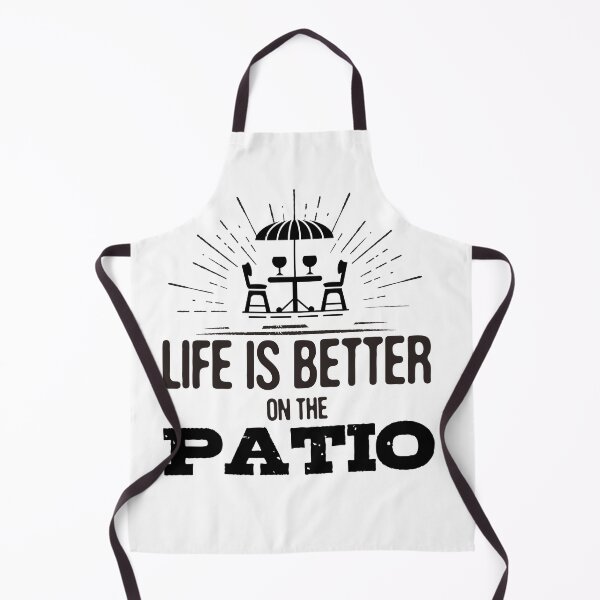 Item preview, Life Is Better on the patio designed and sold by designedguide.