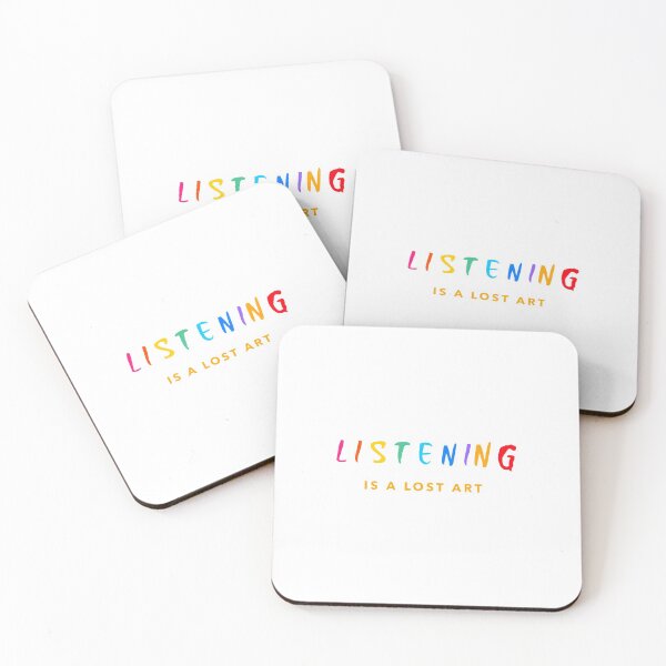 Item preview, Listening Is A Lost Art  designed and sold by DTEH.