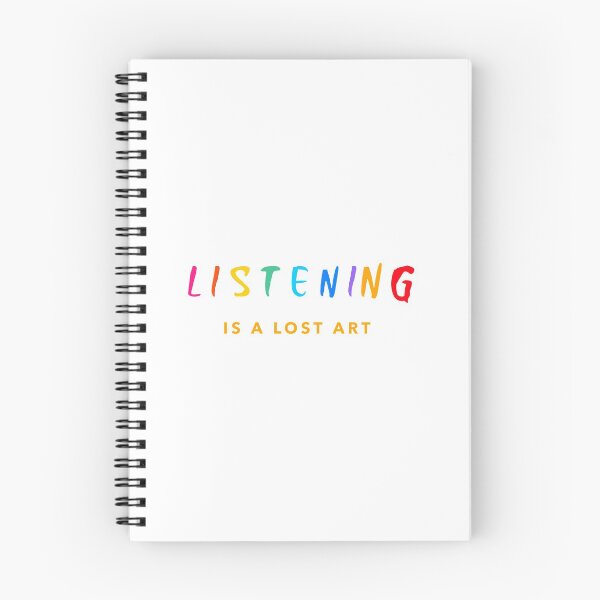 Item preview, Listening Is A Lost Art  designed and sold by DTEH.