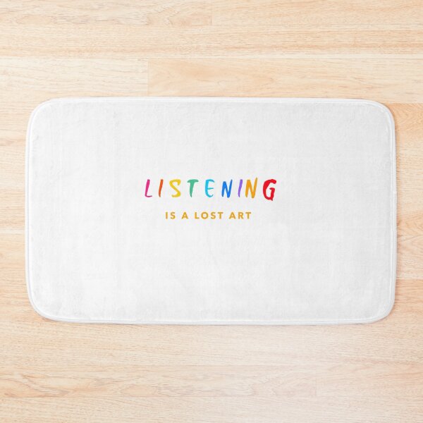 Item preview, Listening Is A Lost Art  designed and sold by DTEH.