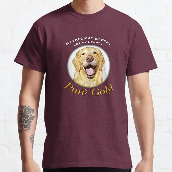 Senior Dogs are Gold Classic T-Shirt