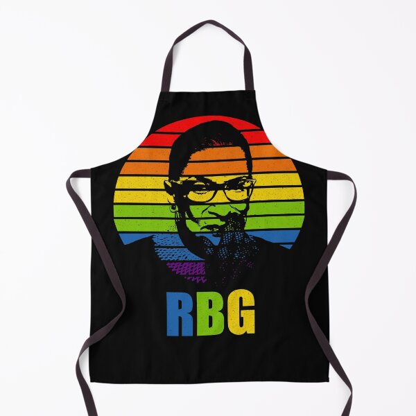 Item preview, Ruth Bader Ginsburg RBG LGBT Rainbow Sunset designed and sold by RandomStuffShop.