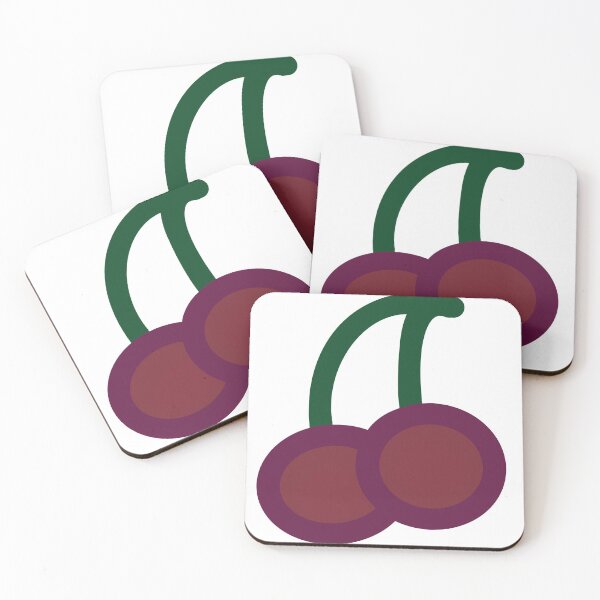Item preview, simple two cherry design designed and sold by dangerousfrog.