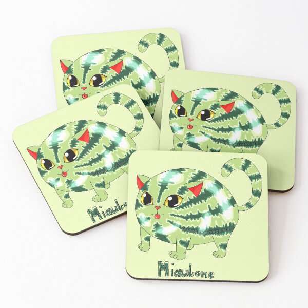 Item preview, Miaulone: 1/2 melon, 1/2 cat Version 2 designed and sold by Schrödingers Box.
