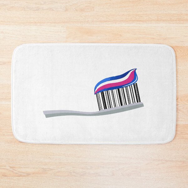 Item preview, Barcode Art - Toothbrush head designed and sold by RosArt100.