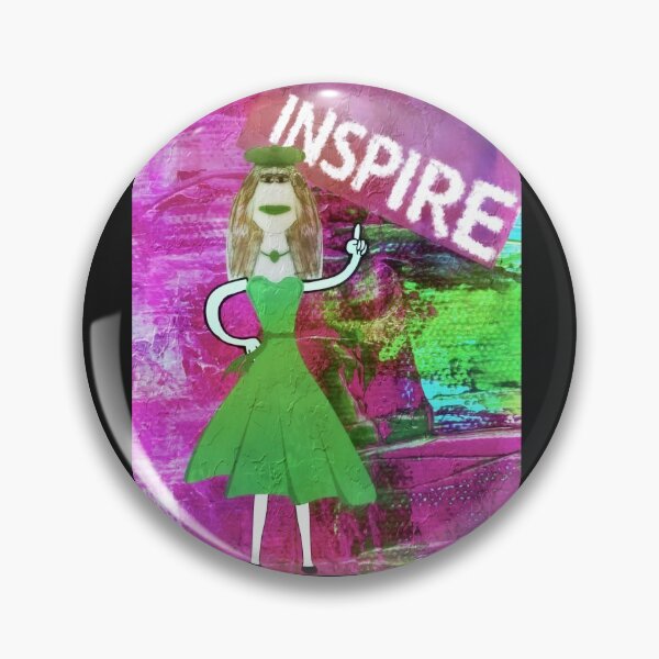 Item preview, Colorful Inspire Illustration Inspirational Motivational Graphic Art designed and sold by Mary Riley.