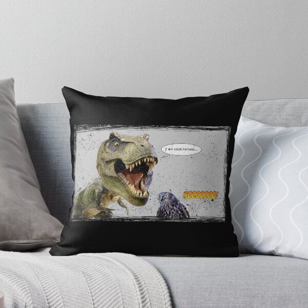 Item preview, I Am Your Father Funny T Rex and Bird T-Rex and Owl Nooooo! designed and sold by awonacott.