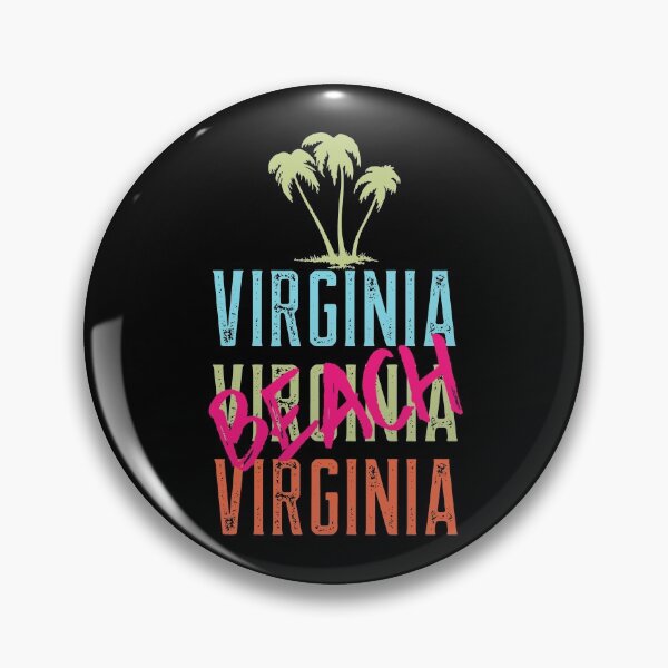 Artikelvorschau, Virginia Beach mit Palmen entworfen und verkauft von beachchic.