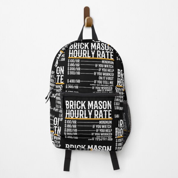 Item preview, Brick Mason Hourly Rate designed and sold by TeesYouWant.