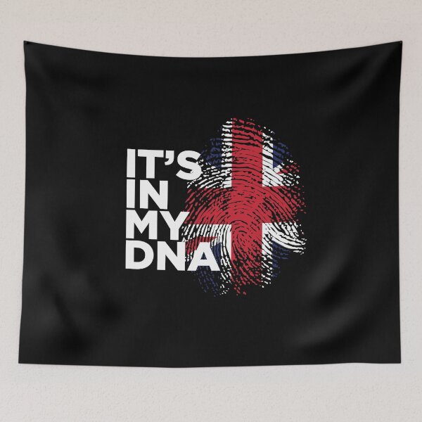 Item preview, I AM BRITISH, IT'S IN MY DNA designed and sold by Knity.