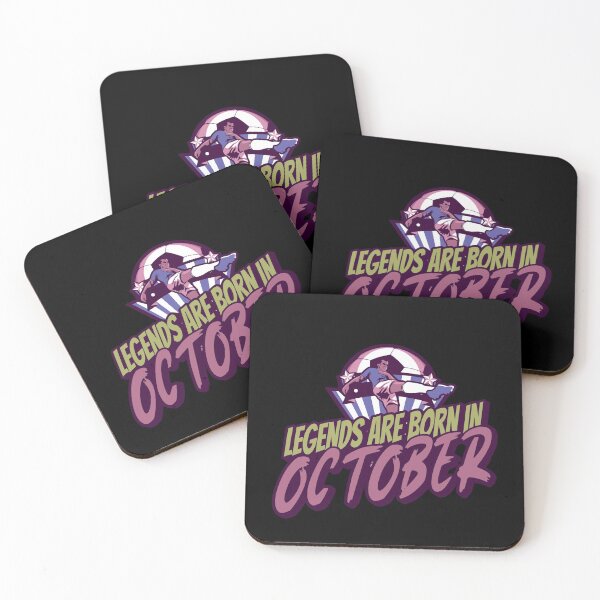 Item preview, Football / Soccer Legends Are Born In October designed and sold by TwinTailDesigns.