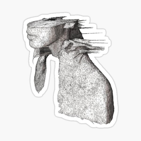 COLDPLAY - une vague de sang à la tête Sticker