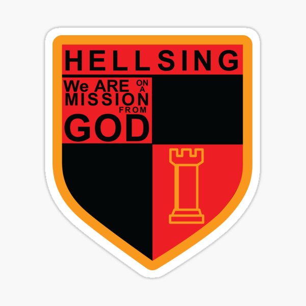 Hellsing Organization - Special Military Forces Logo Sticker