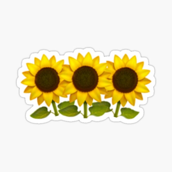 emoji sunflower 