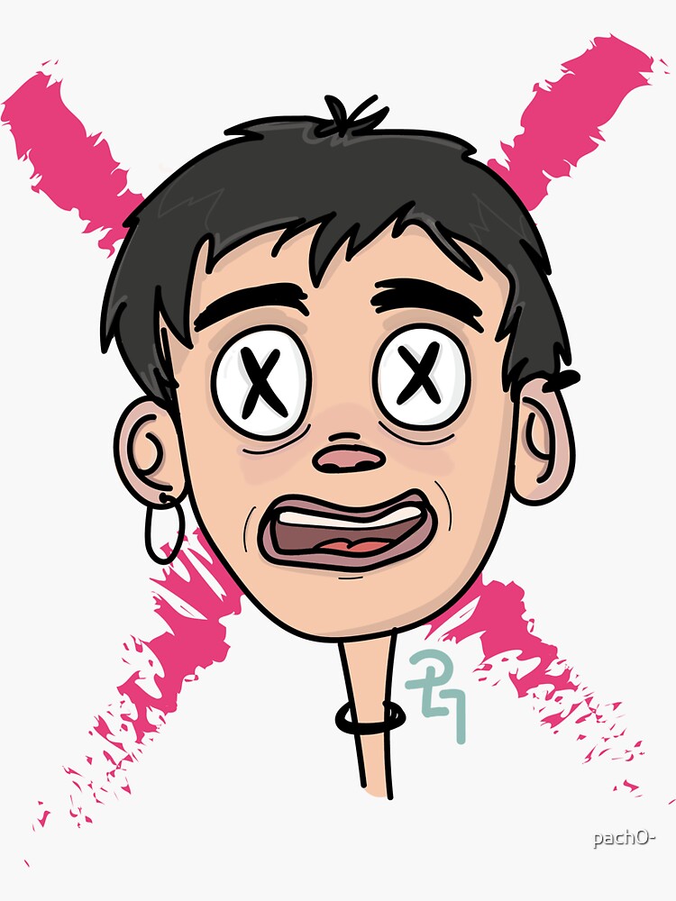 "x boy" Sticker for Sale by pach0 Redbubble