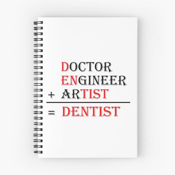 Item preview, Doctor + Ingeniero + Artista = Dentista designed and sold by WearMyDesign.