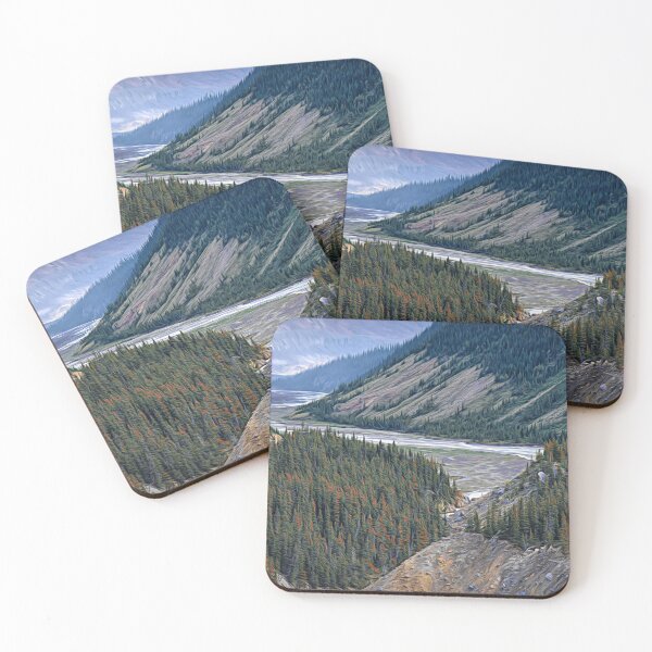Item preview, River in the mountains illustration designed and sold by CanadianWild418.