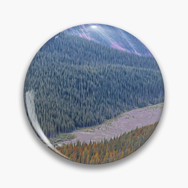 Artikelvorschau, Herbstfarben in der Gebirgsillustration entworfen und verkauft von CanadianWild418.