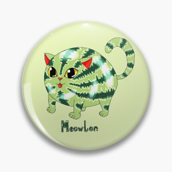 Item preview, Meowlon: 1/2 melon, 1/2 cat Version 2 designed and sold by Schrödingers Box.