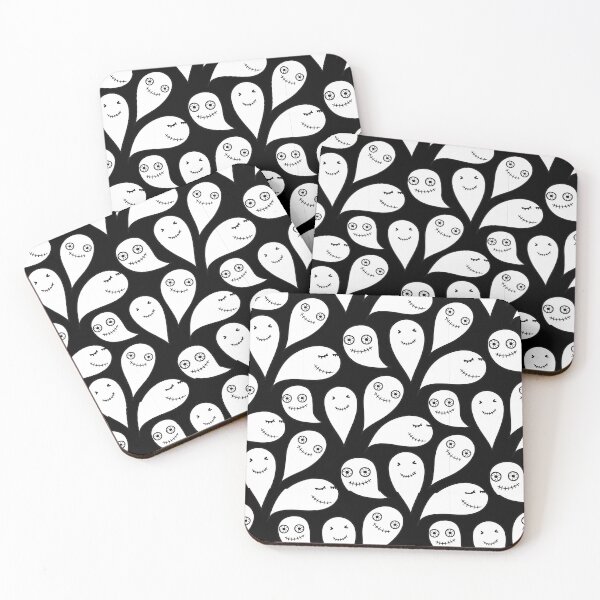 Item preview, Cute Halloween Ghost Pattern designed and sold by SAVWIS.