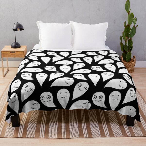 Item preview, Cute Halloween Ghost Pattern designed and sold by SAVWIS.